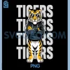 Retro Tiger PNG, Animal PNG