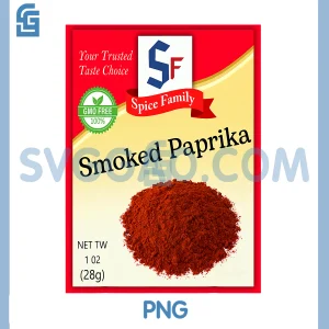 Smoked Paprika Condiment PNG, Holiday Spice PNG