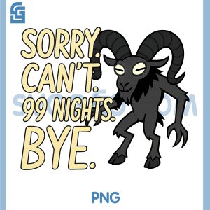 Sorry. Can't. 99 Nights. PNG, Ram in The Forest. PNG, Halloween Gamer PNG