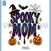 Spooky Mom PNG, Halloween Cute Spooky Witch PNG