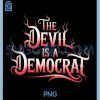 The Devil is A Democrat PNG, Retro Democrats Liberal PNG