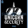 Unicorn Security PNG, Halloween Funny PNG