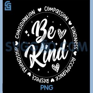Unity Day Be Kind Orange PNG, Kindness Anti Bullying PNG