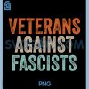 Veterans Against Fascists PNG, Retro Patriotic Veteran US Army PNG