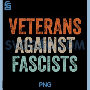 Veterans Against Fascists PNG, Retro Patriotic Veteran US Army PNG
