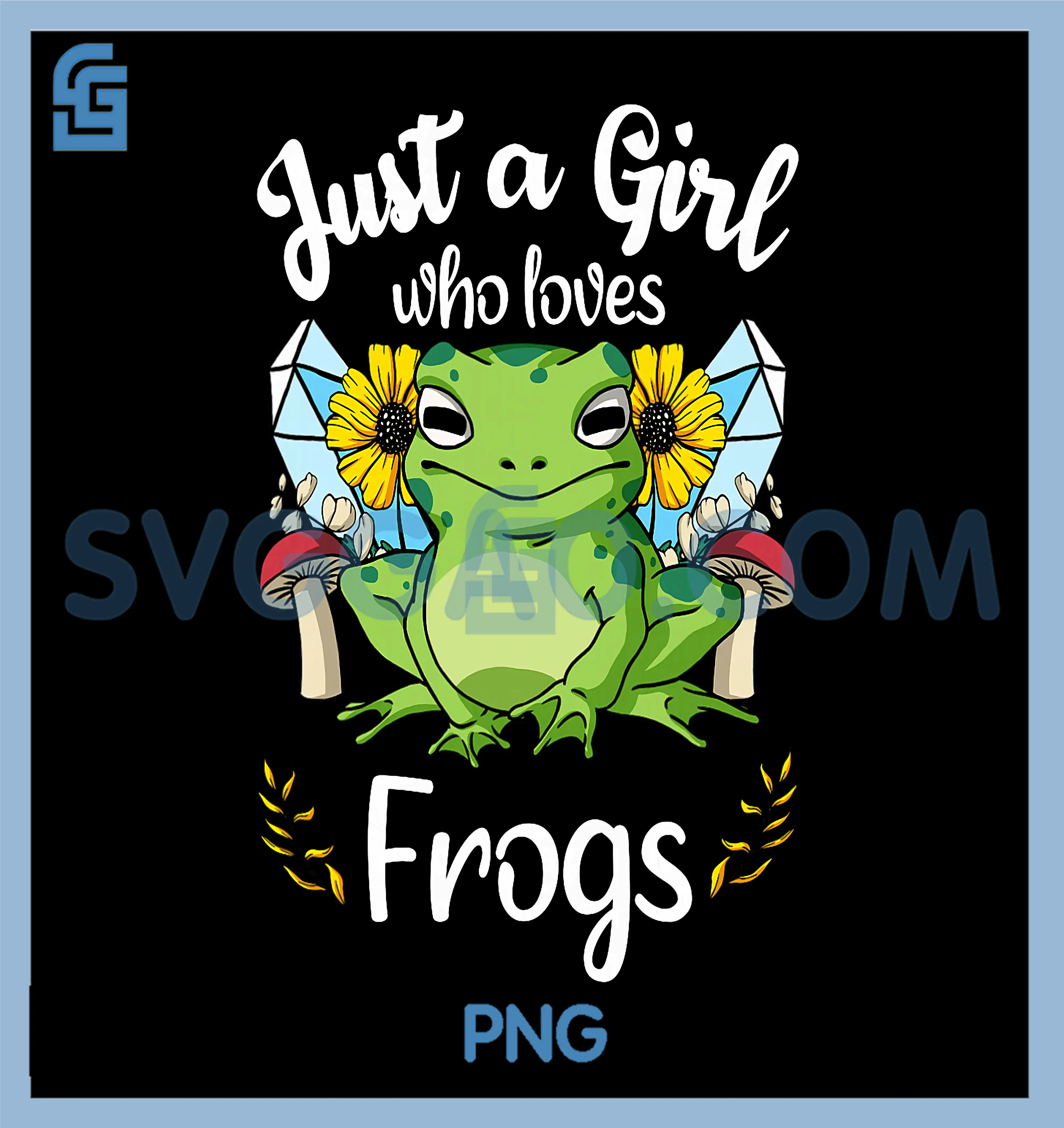 Cottagecore Aesthetic Just A Girl Who Loves Frogs Goblincore T-Shirt copy Cottagecore Aesthetic PNG, Just A Girl Who Loves Frogs Goblincore PNG