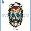 Dia De Los Muertos PNG, Mexican El Jefe Boss Sugar Skull PNG