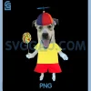 Funny Silly Dog PNG, Lollipop Meme PNG
