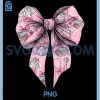 Hospice Nurse Nursing PNG, Pink Coquette Bow PNG