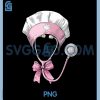 Hospice Nurse Nursing PNG, Pink Coquette Bow PNG