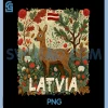 Nice Latvia PNG, Forest in Latvian Colors Lovers PNG