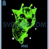 Y2K Alien Cat Meme PNG, Retro Silly Cat Vintage PNG, Space Kitty Funny PNG