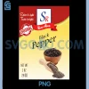 Black Pepper Spice PNG, Condiment Holiday Spice Group PNG