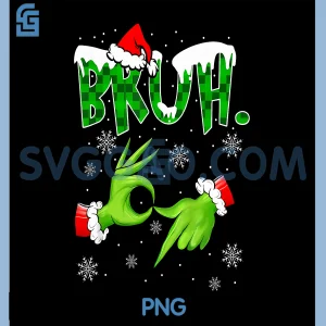 Bruh 67 Six Seven PNG, 6 7 Meme Christmas Funny PNG