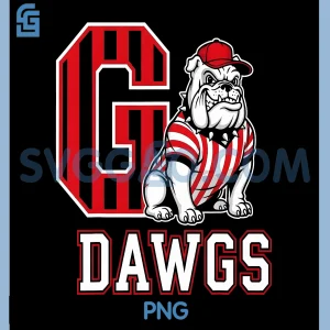 Bulldog Go Dawgs PNG, Go Dawgs PNG