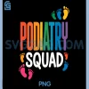 Colorful Podiatry PNG, Squad Foot PNG