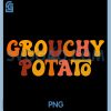 Couple Matching Funny PNG, Sweet Potato and Grouchy Potato PNG