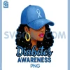 Funny Diabetes Awareness Month PNG, Black Women PNG