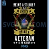 Being A Soldier Choice Being A PNG, Veteran Is An Honor PNG