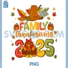 Family Thanksgiving 2025 PNG, Thanksgiving Crew PNG, Turkey Matching PNG