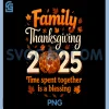 Family Thanksgiving 2025 PNG, Vacation Matching Group PNG, Squad Crew PNG