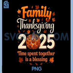 Family Thanksgiving 2025 PNG, Vacation Matching Group PNG, Squad Crew PNG