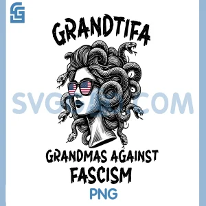 Grantifa Grandmas Against Fascism PNG, Protest Medusa Feminist PNG