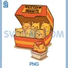 Kitten Nuggets PNG, Cat Cute PNG