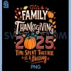 Family Thanksgiving 2025 PNG, Thanksgiving Crew PNG, Matching Fall PNG