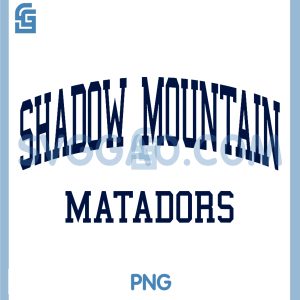 Shadow Mountain High PNG, School HS Phoenix AZ Retro PNG