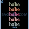 Babe Inspire Motive PNG, Positive Words affirm Inspirational PNG