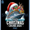 Family Christmas Cruise 2025 PNG, Matching Family Cruise Holiday PNG