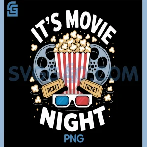 Family Movie Night PNG, Film Home Cinema PNG