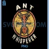 Ant Whisperer Vintage PNG, Classic Retro Animal Love PNG