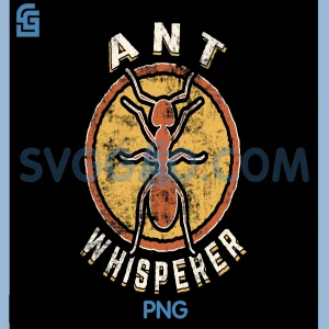 Ant Whisperer Vintage PNG, Classic Retro Animal Love PNG
