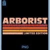 Arborist Retro Sunrise PNG, Funny PNG
