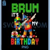 Bruh Its My 6th PNG, Birthday Building Block PNG