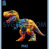 Building Bricks T Rex PNG, Dinosaur Retro Gaming Family Matching PNG 2 Building Bricks T Rex PNG, Dinosaur Retro Gaming Family Matching PNG