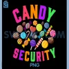 Candy Security PNG, Funny Halloween Party PNG
