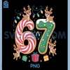 Christmas 67 Funny Xmas PNG, Six Seven Ugly 6-7 PNG