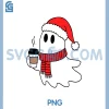 Cute Christmas Ghost SVG, Chrismas SVG 2 Cute Christmas Ghost SVG, Chrismas SVG