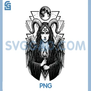 Demon Lillith PNG, Pentagram Occultism Witchcraft PNG