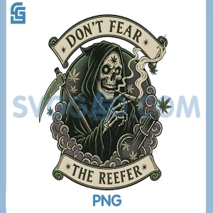 Don't Fear The Reefer PNG, Grim Reaper Marijuana PNG