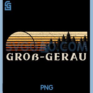 Gro&szlig;-Gerau PNG, Germany Evergreen Vintage Sunset PNG