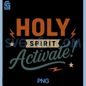 Holy Spirit Activate PNG, Funny Meme Christian Faith PNG
