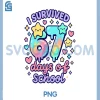 I Survived 67 PNG, Days of School PNG, Funny Teachers Students PNG