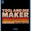 Tool and Die Maker PNG, Retro Sunrise PNG