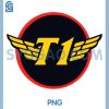 T1 Logo SVG, Esports Team Emblem SVG