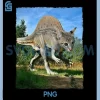 Catosaurus Funny Cat PNG, Meme Dinosaur Lover PNG