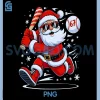 Funny Baseball Santa 67 PNG, Christmas Xmas PNG